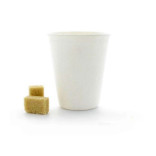 White Sugarcane Cup 12oz D:3.5in H:3.5in - 50 pcs White Sugarcane Cup 12oz D:3.5in H:3.5in - 50 pcs